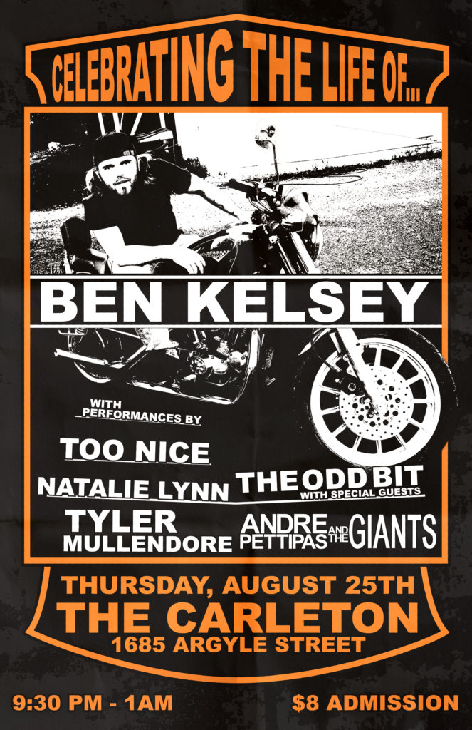 BenKelseyMemorialPoster